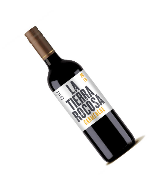 Vinho Tinto Chileno La Tierra Rocosa Carmenere 750ml - Imagem 2